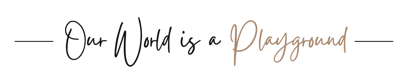 Logo Our World is a Playground
